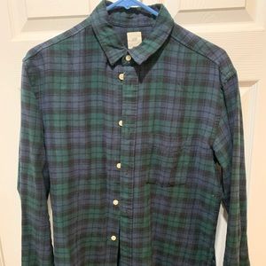 Green H&M flannel
